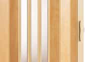 Waupaca vinyl gate maple 3 panel clear