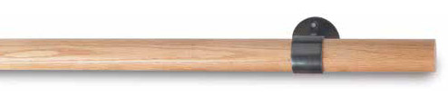 Waupaca handrail rounded wood