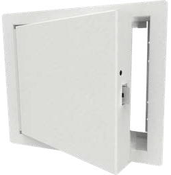 Waupaca dumbwaiter brushed powder coated door