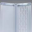accordion doors solid panel perforated panel