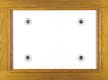 c-10 solid-oak veneer white melamine recessed panel
